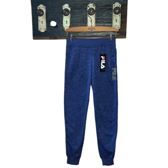 Fila Purple Blue Athletic Track Pants Size XL 14-16 - Picture 2 of 13